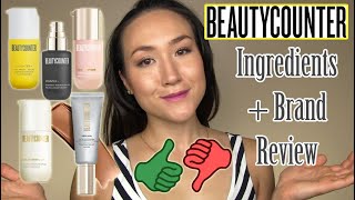 BEAUTYCOUNTER Skincare Review Every Products Ingredients Reviewed [upl. by Eel]