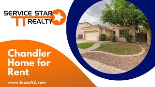 Chandler Homes for Rent 4BR2BA by Chandler Property Management  Service Star Realty [upl. by Crista813]