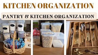 Kitchen Organization How to organize your kitchen and pantry [upl. by Pradeep]