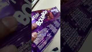 Parle Fab Bourbon cookies 🍪 food shortvideo cooking [upl. by Suoirrad716]