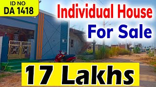 Very Low Cost Independent House For Sale Near Vijayawada [upl. by Sucul]