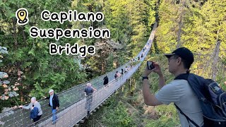 Capilano Suspension Bridge Park Vancouver Canada [upl. by Cynthia878]