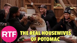 Monique amp Candiace get into a Hair Pulling amp Drink Throwing Fight at a Winery S5 E9 [upl. by Nimzaj356]