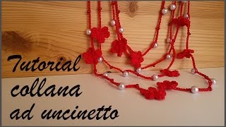 Tutorial Collana ad uncinetto [upl. by Erised]