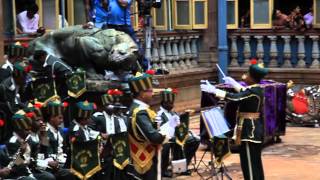 Royal ceremonies at Mysore Palace with Royal Band Rare Footages part 3 heylos [upl. by Aihsened561]