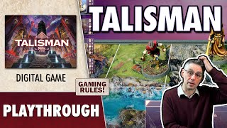 Talisman 5th Edition  Digital Playthrough [upl. by Ahsinert]