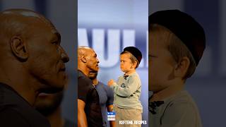 Hasbulla almost slaps Mike Tyson during ceremonial weighin [upl. by Htevi447]