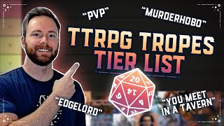 TTRPG Trope Tier List DnD Pathfinder and more [upl. by Lenny302]