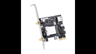 Gigabyte GCWB1733DI WirelessAC PCIE Network Interface Card  Bluetooth v501733Mbps [upl. by Libys18]