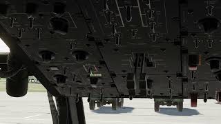 DCS CH47F Chinook Cold Start Taxi Takeoff [upl. by Warton]