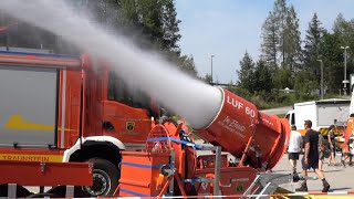 30 Jahre Jugendfeuerwehr Inzell mit Ausstellern aller Blaulicht  Organisation [upl. by Ayojal]