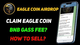 How to sell eagle coin  Claim your eagle coin  Hassan Crypto Official [upl. by Ynagoham]