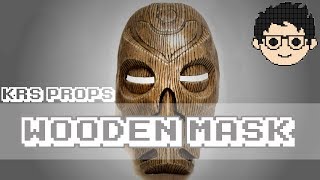 Making of a Skyrim Wooden Dragon priest mask [upl. by Ier]