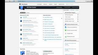 Introduction to iOS Dev Center  iOS Provisioning Portal video 1 of 3 [upl. by Iaoh]