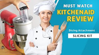 KitchenAid Food Processor Dicing Attachment 2024 [upl. by Niamreg]