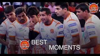 Puneri Paltan  Best Moments from Pro Kabaddi [upl. by Hodosh]