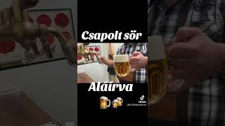 Korsó sör aláírva 🍺🍻😀 [upl. by Weisler]