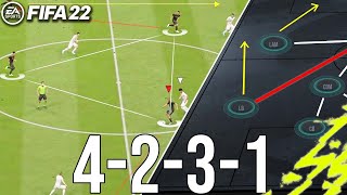 Why 4231 is the most META formation to give you WINS TACTICS  FIFA 22 [upl. by Ferrell]