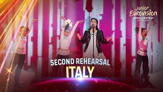 Elisabetta Lizza  Specchio Mirror On The Wall  Second Rehearsal  Italy 🇮🇹  JESC 2021 [upl. by Ille763]