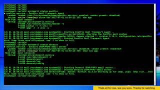 Installing and configuring SSL on PostfixDovecot Mail Server on centos 7 [upl. by Snilloc570]