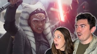 Ahsoka Official Trailer Reaction [upl. by Koppel]