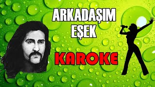 Barış Manço  Arkadaşım Eşek  Karaoke [upl. by Admana]