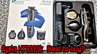 Syska ultratrim HT3333K trimmer unboxing [upl. by Temp]