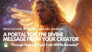 🌟 Wake Up To ARCHANGEL GABRIELS Divine Message Sleep Meditation 🩵 [upl. by Walrath]