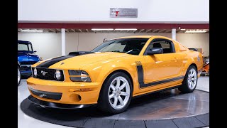 Rare 2007 Saleen Parnelli Jones Ford Mustang Startup  For Sale at GT Auto Lounge [upl. by Semyaj]