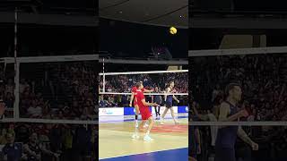 Good Cover but No Finish volleyball vnl vnl2023 volleyballworld volleyballshorts highlights [upl. by Cleary]