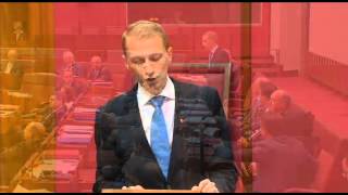 Senator James Patersons Maiden Speech [upl. by Ennaerb646]