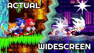 Sonic 3 AIR vs Sonic 3 amp Knuckles comparison [upl. by Odlareg645]