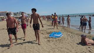 Best beach in Lido di Jesolo in Italy [upl. by Puritan649]