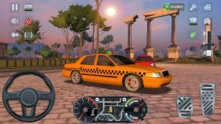 City Taxi Driving Simulator  Realistic City Taxi drive Game for mobile  ARK GAMING gamingvideos [upl. by Ebanreb]