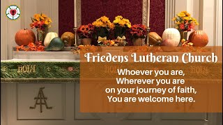 September 29 2024 Friedens Lutheran Church Myerstown PA Live Stream [upl. by Celina]