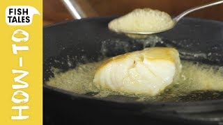 HOW TO panfry SKINLESS FISH FILLET  Bart van Olphen [upl. by Notsruht]