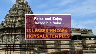 Lesser Known Hoysala Temples Part I  Relax and Enjoy Series [upl. by Eenaj]