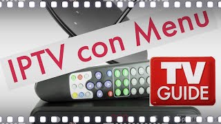 IPTV latino con Menu satelital y guia de programación 300 canales lista alterna 2018 [upl. by Rosario]