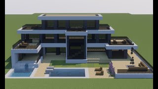 Minecraft Tutorial  Como fazer uma Mansão Moderna [upl. by Larue736]