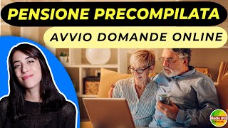 Pensione di vecchiaia 💻 avvio sperimentazione domande online [upl. by Vanhomrigh]