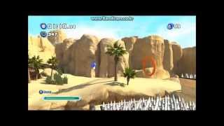 Sonic Generations ARID SAND Game Play  Unleashed project MOD [upl. by Etteniuqna]