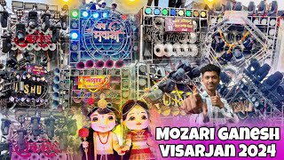 Vlog113 • मोझरी गणेश विसर्जन 2024 • Full Bawal Kaam Tha Yaha Sabhi Ka • Kunal Creations Vlogs 📸 [upl. by Erdnaxela749]