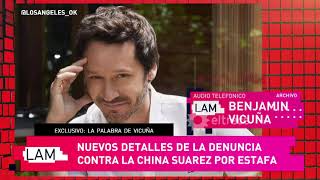 El audio de Vicuña que confirma que La China no recibía a sus hijos por eso quería alquilar al lado [upl. by Ahsikyw]