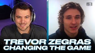 Trevor Zegras Reacts to Torts Comments 👀 [upl. by Bena]