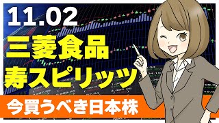 【112 今日上がる株】寿スピリッツ、三菱食品【ピックアップ注目銘柄】 [upl. by Jovi39]