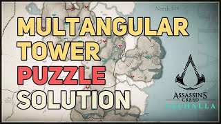 Multangular Tower Puzzle Solution Assassins Creed Valhalla [upl. by Perkoff]