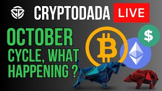 CRYPTO OCTOBER  CYCLE DATE RHYMING HISTORY   QampA with CryptoDada [upl. by Lockwood]