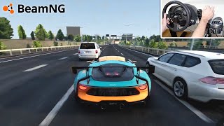 BeamNG Highway Mod with AI Traffic [upl. by Deva726]