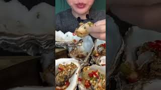 ASMR OYSTER EATING ASMR WORLD oysters eatingsounds asmrworld [upl. by Serge]