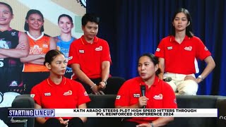 PLDT TALKS ABOUT PVL REINFORCED pldthighspeedhitters ccs creamline [upl. by Welby]